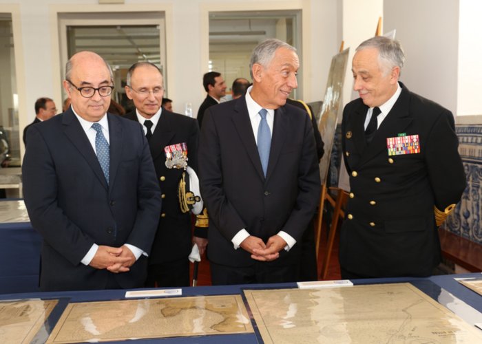 Visita de sua Excelência o Presidente da República Portuguesa no âmbito das comemorações dos 700 anos da Marinha.