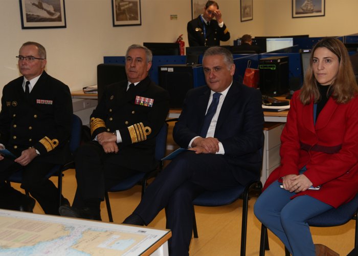 Secretário de Estado Adjunto e da Defesa Nacional visita o IH