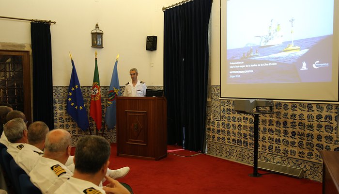 Visita ao IH do Estado-Maior da Marinha Nacional da Costa do Marfim.