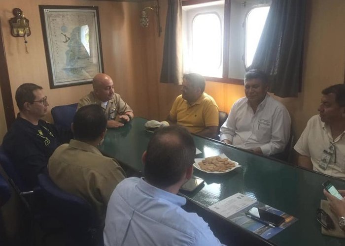 Diretor da Escola de Hidrografia e Oceanografia realiza Workshop na Colômbia