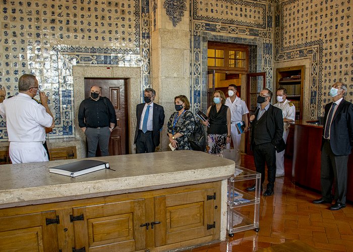 Visita das Direções dos Laboratórios de Estado ao Instituto Hidrográfico