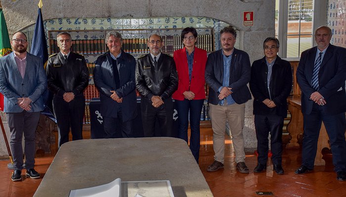 Visita de um grupo de representantes da Universidade Federal de Pernambuco