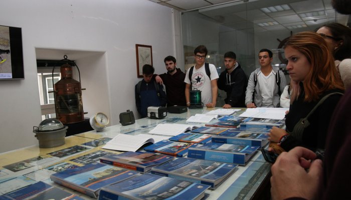 Visita do Curso da Licenciatura em Ciências do Mar da Universidade de Aveiro
