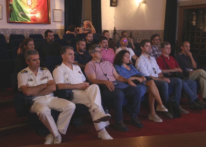 Visita do Curso de Formação de Operadores de VTS da ENIDH ao IH