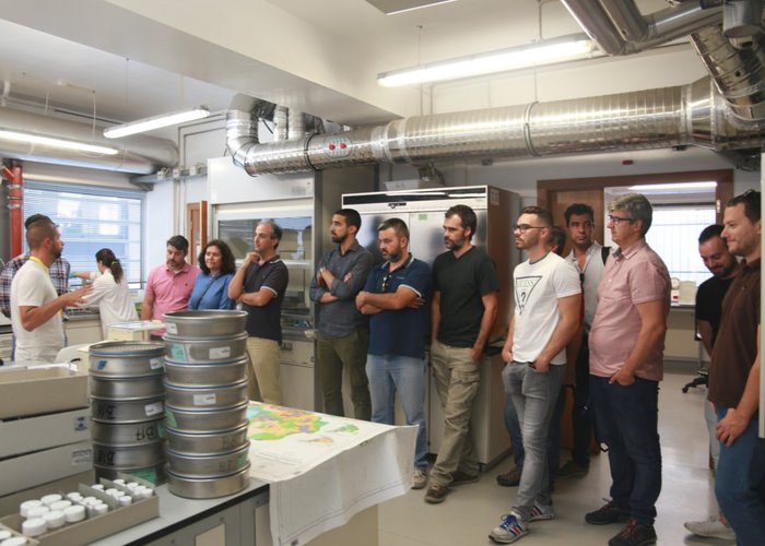 Visita do Curso de Formação de Operadores de VTS da ENIDH ao IH