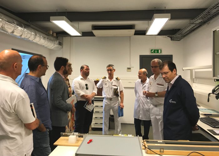 Visita do Diretor-geral da Direção-Geral De Política do Mar à Base Hidrográfica