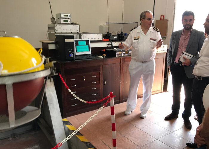 Visita do Diretor-geral da Direção-Geral de Política do Mar à Base Hidrográfica