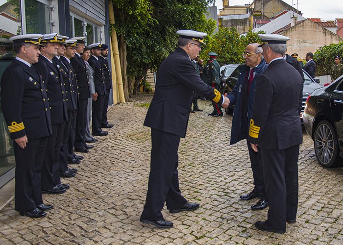 Visita do Ministro da Defesa de Angola ao IH