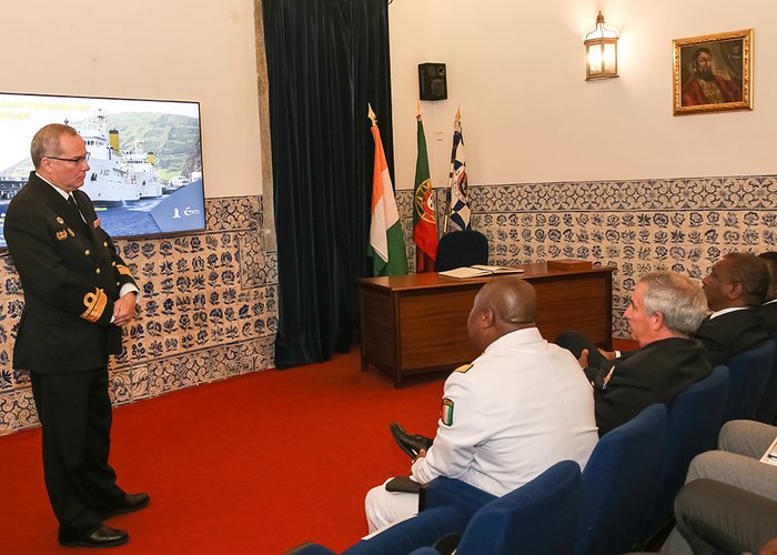 Visita do Ministro de Estado e Ministro da Defesa da Costa de Marfim ao IH