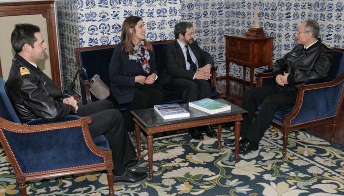 Visita do Presidente do Presidente do CP-COI, Professor Luís Menezes Pinheiro