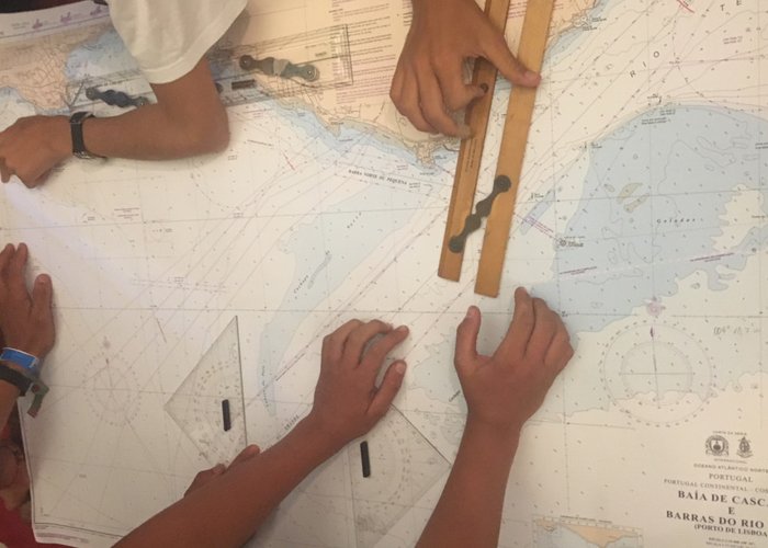 Visita dos Escuteiros Marítimos do Corpo Nacional de Escutas ao IH