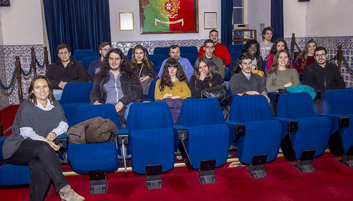 Visita dos alunos da Escola Superior de Tecnologia de Setúbal ao IH