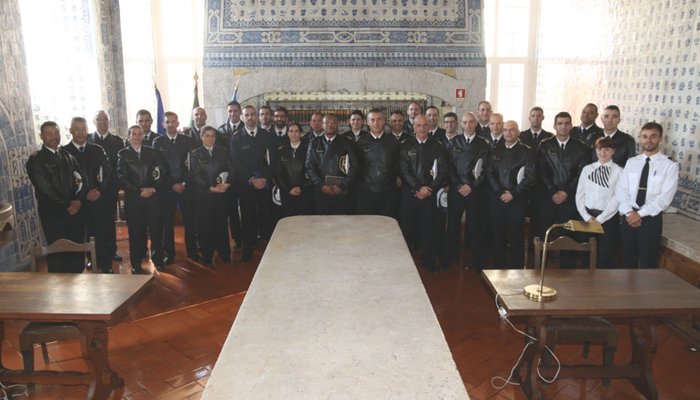 Visita dos auditores do Curso de Promoção a Oficial Superior 2018-2019.