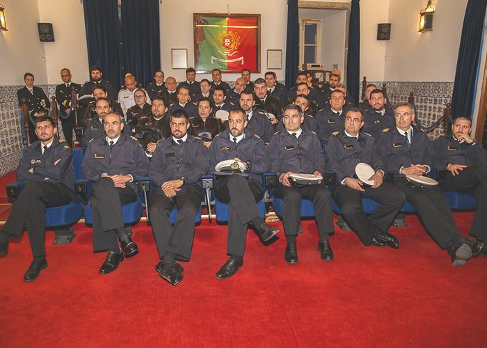 IH recebe a visita dos auditores do Curso de Promoção a Oficial Superior 2018-2019 - 2.ª edição