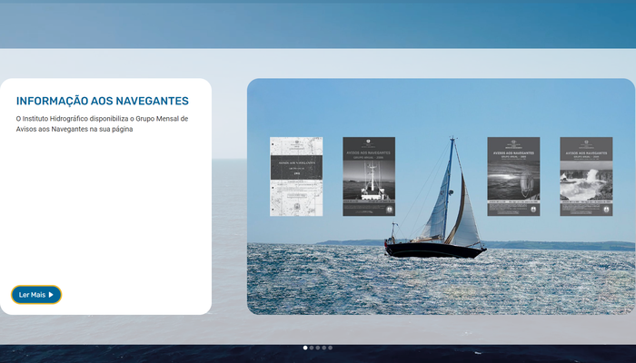 O Instituto Hidrográfico lança um novo Portal - 2024