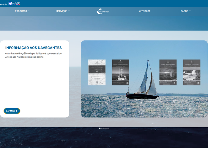 O Instituto Hidrográfico lança um novo Portal - 2024