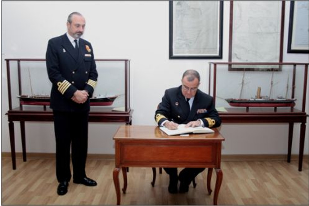 Visita ao Instituto Hidrográfico da Marinha de Espanha