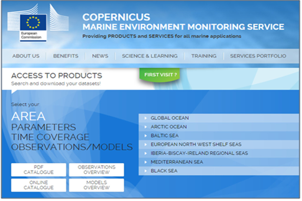 Copernicus Marine Environment Monitoring Service User and Training Workshop