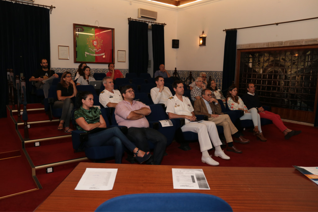 Instituto Hidrográfico recebe os participantes para a reunião do projeto SIMOcean