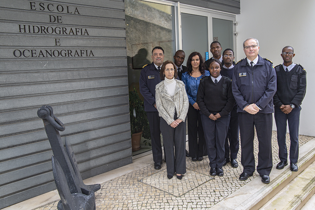 Alunos Finalistas da Academia Naval de Angola realizaram Estágio no IH