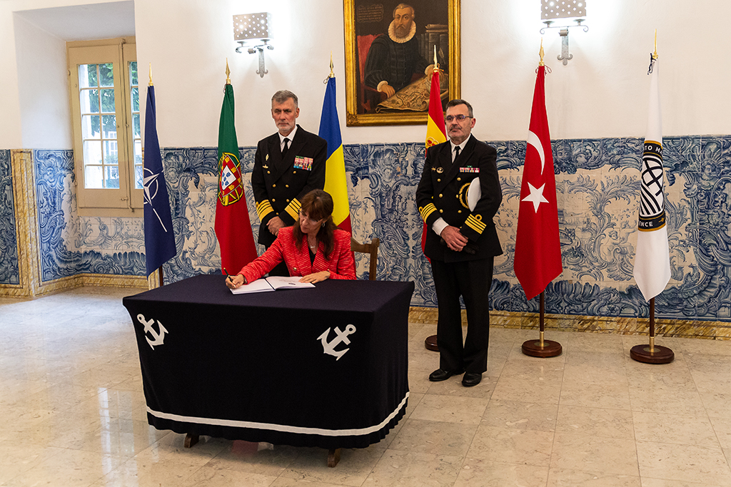 Inauguração do primeiro Centro de Excelência da NATO em Portugal