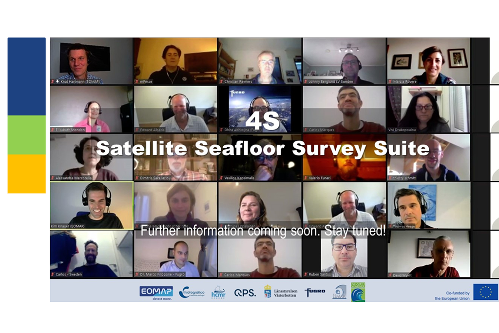 '4S', mapeamento global de observação por satélite do fundo do mar
