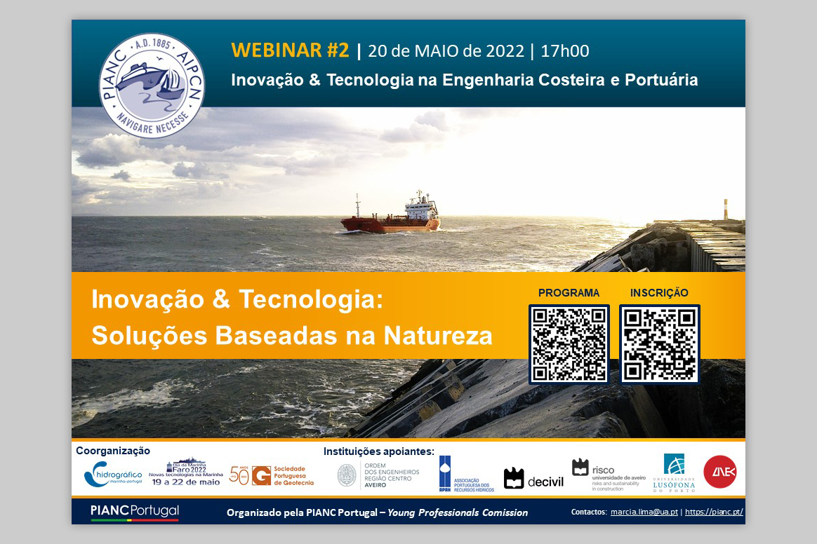 Comemorações do Dia da Marinha apoiam Webinar “Inovação & Tecnologia na Engenharia Costeira e Portuária”